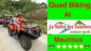 Quad biking in Mauritius [upl. by Nireil]