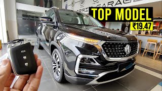 MG Hector Sharp Top Model 2022 On Road Price Features Interior and Exterior Review [upl. by Aihtenak]