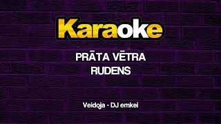 Prata Vētra  Rudens LATVIEŠU KARAOKE [upl. by Chauncey818]