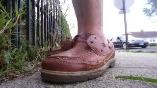 Enjoying My Old Sperry TopSiders Boat Shoes3 [upl. by Esoj327]