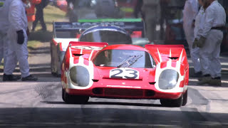 Porsche 917 Le Manswinner sings at Goodwood  Festival of Speed 2013 [upl. by Aneerb]