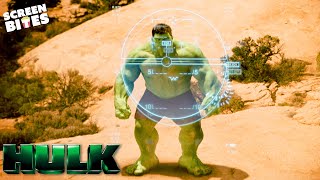 The Hulk Smashes Up Missiles  The Hulk 2003  Screen Bites [upl. by Kcinom]