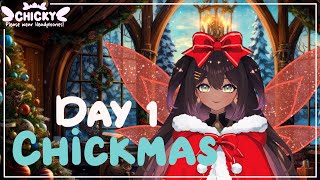 ASMR Day 1 Of Chickmas  Introduction  asmr softwhispers [upl. by Olvan526]