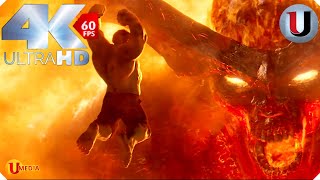 Hulk Vs Surtur  Fight Scene  Thor Ragnarok 2017 MOVIE CLIP 4K [upl. by Singh473]