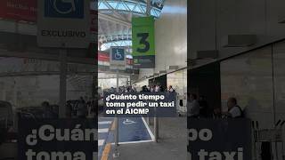 ¿Pedir un taxi en el AICM [upl. by Ydnis325]