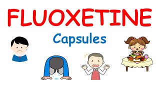 Fluoxetine capsules Prozac  Mechanism precautions  side effects amp uses [upl. by Baskett272]