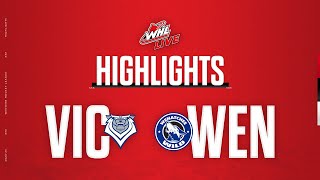 Victoria Royals at Wenatchee Wild 114  WHL Highlights 202324 [upl. by Emanuel]