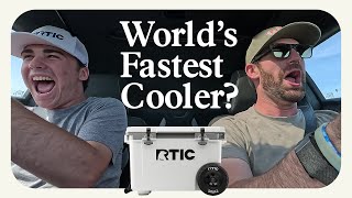 RTIC Worlds Fastest Cooler ft Corey LaJoie amp Sam Mayer [upl. by Harwilll]