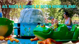 Dutch Wonderland ALL RIDES amp ALL SHOWS at a Glance The World’s BEST Family Park 4K [upl. by Anil539]