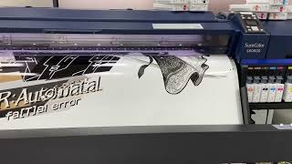 YoRHa No 2 Type B NieRAutomata Car Wrap Printing Process [upl. by Mariko]