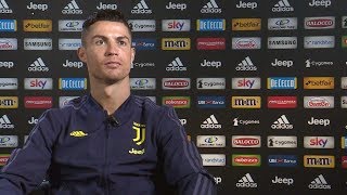 Cristiano Ronaldo speaks to Juventus TV before Atletico Madrid return leg [upl. by Macrae]