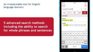 MerriamWebsters Dictionary Apps for iOS 8 New features [upl. by Gnilrets378]