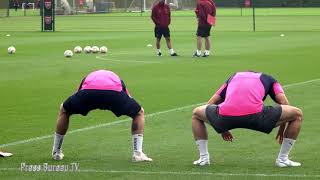 Arsenal Training pre Arsenal vs Vorskla Poltava [upl. by Cortney]