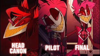 HAZBIN  HEADCANON VOICES VS PILOT VOICES VS FINAL VOICES [upl. by Runstadler]