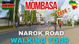 STREETS ON THE KENYAN COAST A 4K WALING TOUR MOMBASA [upl. by Roseanne159]