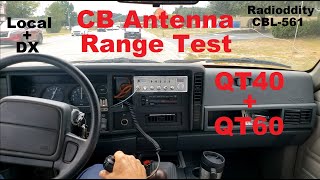 Range Testing a Radioddity CBL561 CB Antenna 2530 mhz [upl. by Hailahk]