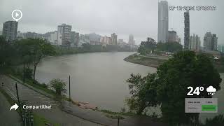 Chuva em Blumenau 🌧️ [upl. by Anilave]