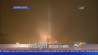 MarsBound Insight Spacecraft Blasts Off From Vandenberg [upl. by Camel]