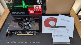 Unboxing Test 3DMark Night Raid Benchmark SAPPHIRE PULSE Radeon™ RX 550 OC 4GB GDDR5 128Bit [upl. by Eisinger]