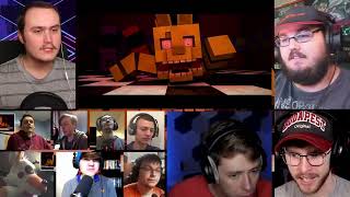 quotDont Forgetquot Minecraft FNAF Animation Music Video Song by TryHardNinja REACTION MASHUP1906 [upl. by Eirual669]