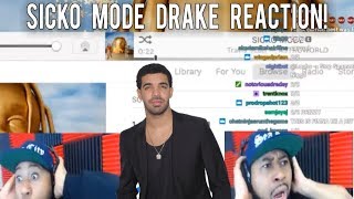 DJ Akademiks Freaks out Over Drake Verse In SICKO MODE  HILARIOUS [upl. by Bilek]