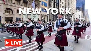 NYC Live  St Patricks Day Parade Mar 16 2024 [upl. by Savart678]