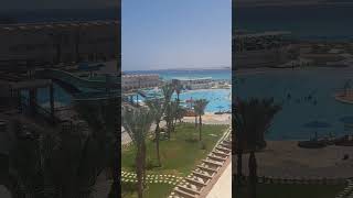 Beach and Sea Pyramisa RESORT Sahl Hasheesh Hurgada EGYPT shorts [upl. by Ahern]