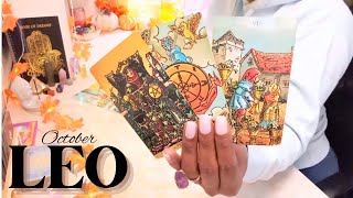 LEO ♌️  WOW 🤯 SPEECHLESS Leo 😲 Tarot October [upl. by Yrannav411]