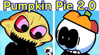 Friday Night Funkin VS Pumpkin Pie 20 FULL WEEK  Cutscenes FNF MODHARD SkidPumpLemon Demon [upl. by Esoranna]