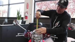 Windscreen Options for Vespa GTS [upl. by Bohlen]