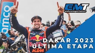 Resumen Etapa Final DAKAR 2023  Moto Highlights [upl. by Eniamrahs]