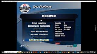 Tiger Woods PGA Tour 2003 GCN Season Tiger Woods2ndAndFinalRoundBattleAcrossTheAtlanticPebbleBeach [upl. by Loise]