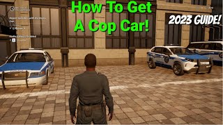 HOW TO UNLOCK PATROL CAR  POLICE SIMULATOR PATROL OFFICERS 2023 [upl. by Iroc]