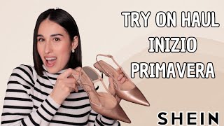 TRY ON HAUL  PRIMAVERA 2024 SHEIN [upl. by Essirehc]