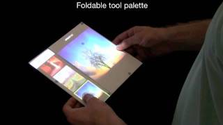 FoldMe Interacting with Doublesided Foldable Displays [upl. by Pansir386]