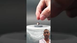 Magnetic levitating science diy satisfying experiment oddlysatisfying shorts [upl. by Ijan]