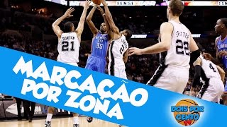 ENTENDA A MARCAÇÃO ZONA  TUTORIAIS BASQUETEBASQUETE DE RUA [upl. by Nilam]