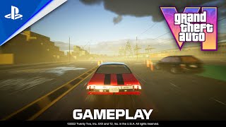 GTA 6  Freeroam Gameplay Preview  UE5 [upl. by Erika]