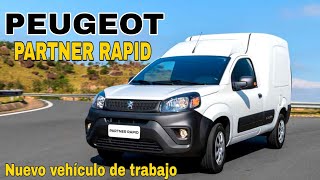 PEUGEOT PARTNER RAPID 2024 PRECIO Y EQUIPAMIENTO [upl. by Fidellas]