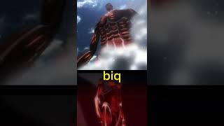 Bertohold colossal titan vs armin colossal titan fyp shorts AOT [upl. by Cost175]