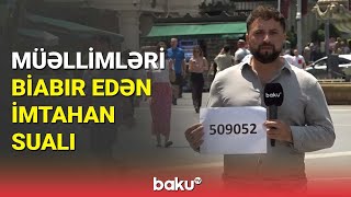 3cü sinif şagirdi bu suala cavab verdi amma müəllimlər  Təhsil ekspertindən açıqlama [upl. by Cooper]