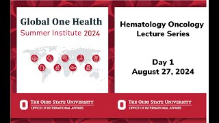 Hematology Oncology Lecture Series Day 1 [upl. by Yovonnda]