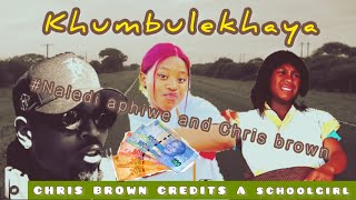 Naledi Aphiwe shes my daughter 😭Khumbulekhaya edition comedy NalediAphiweandchrisbrowrn New song [upl. by Jerrol]