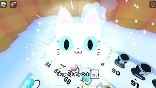 I Hatched A HUGE FLUFFY CAT PS99 [upl. by Nnylhtak]