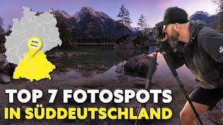 TOP 7 Fotospots in Süddeutschland 📸 Hier MUSST du 2023 fotografieren  Jaworskyj XXL Folge [upl. by Aicitel]