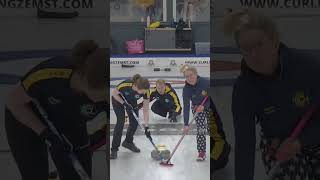 quotIt is going to catchquot  Christian🇩🇪 🥌🇧🇪 curling [upl. by Ogu]