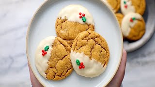 Soft Gingerbread Cookies with Maple Glaze [upl. by Vernon]