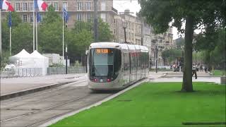 Trams in France  Le Havre  Tramway  Alstom Citadis 302  Villamos  Strassenbahn [upl. by Julissa]