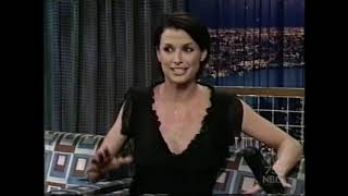 Bridget Moynahan on Late Night May 22 2002 [upl. by Ocirred]