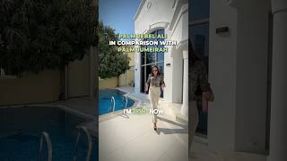 Palm Jebel Ali vs Palm Jumeirah dubaipropertypalmjebelalidubairealestate [upl. by Leesen]